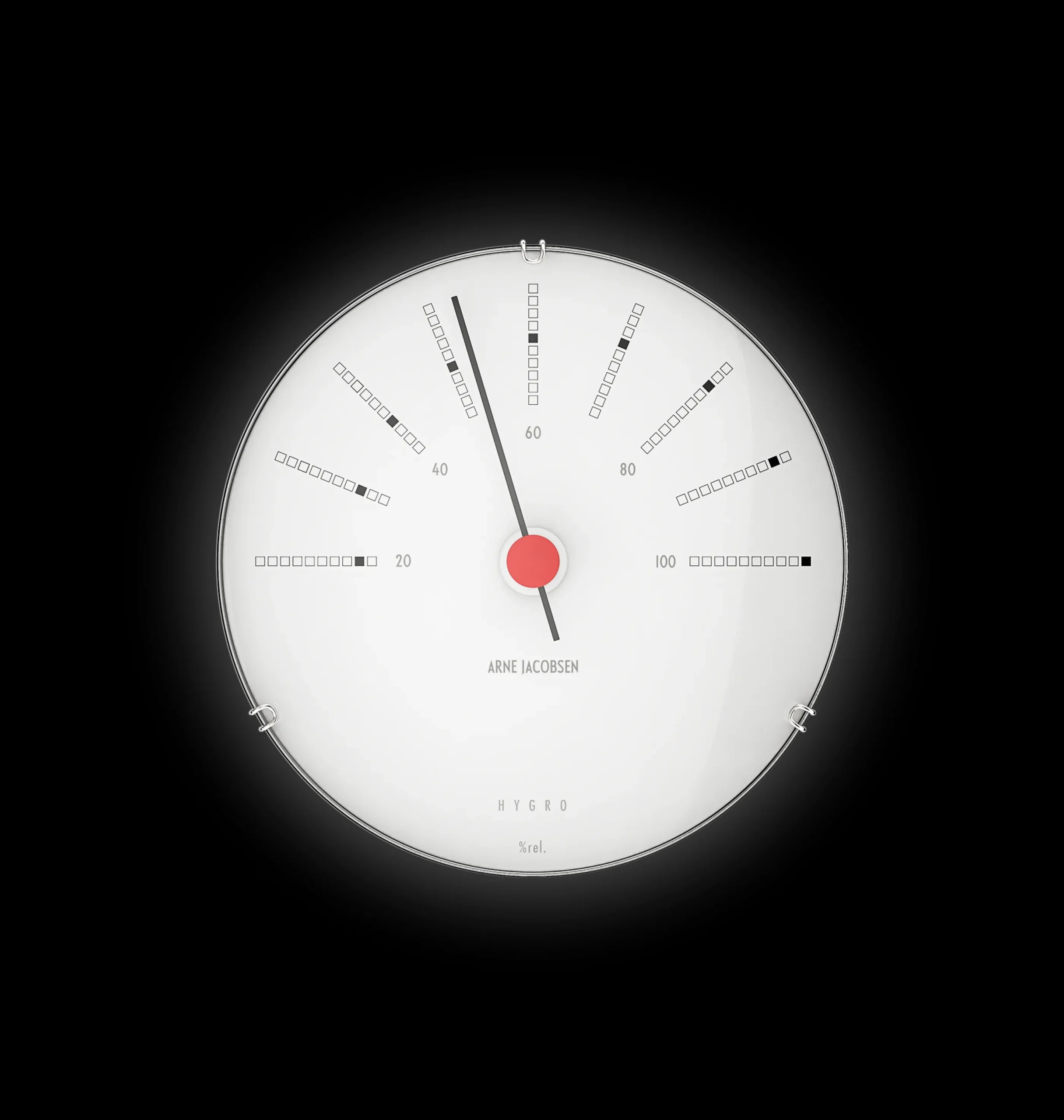 Arne Jacobsen Clocks Bankers Hygrometer Ø12 cm
