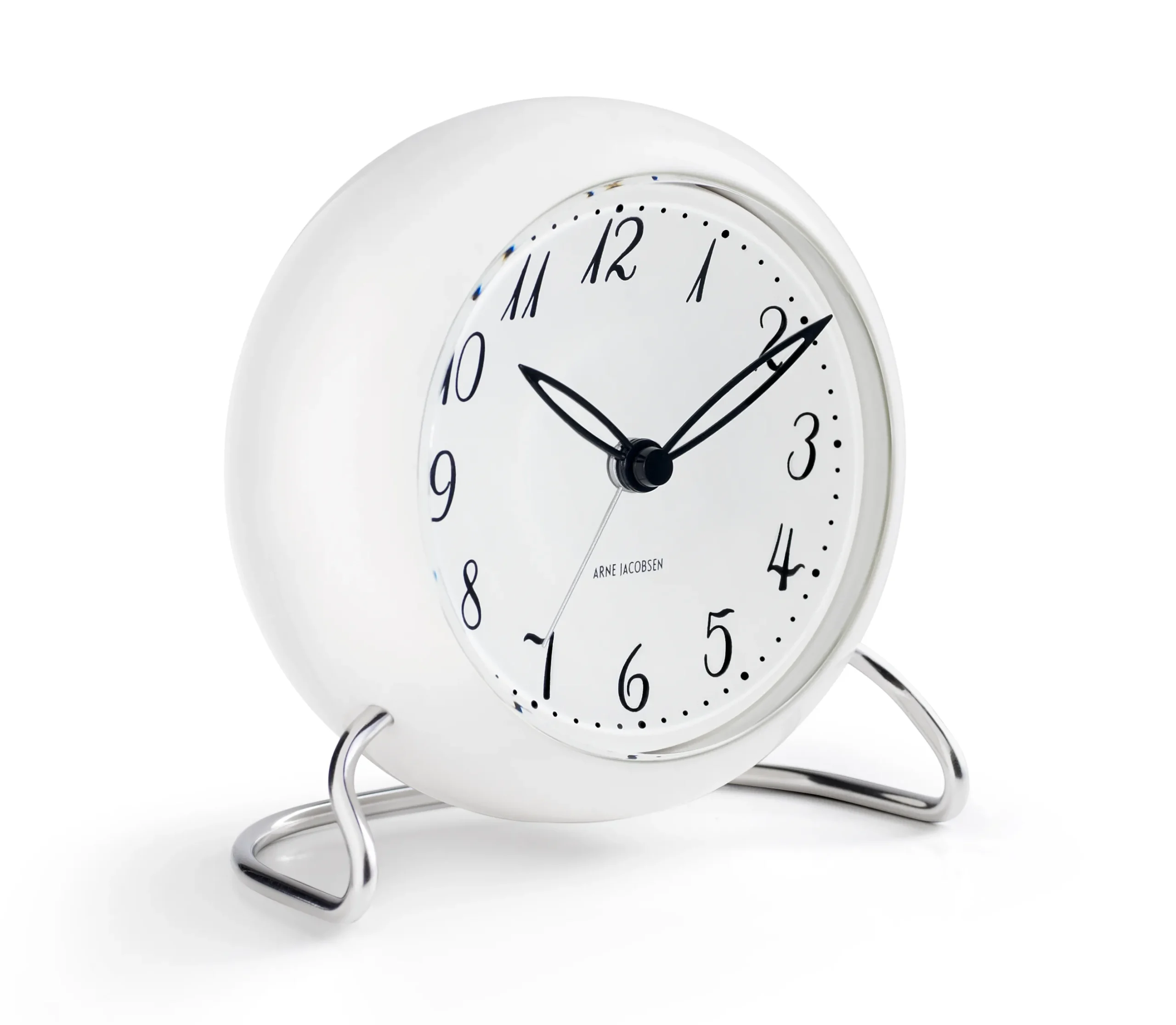 Arne Jacobsen Clocks LK Bordur Ø11 cm hvit