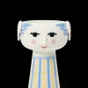 Bjørn Wiinblad Eva Vase H18.5 cm blå - Kjøb her