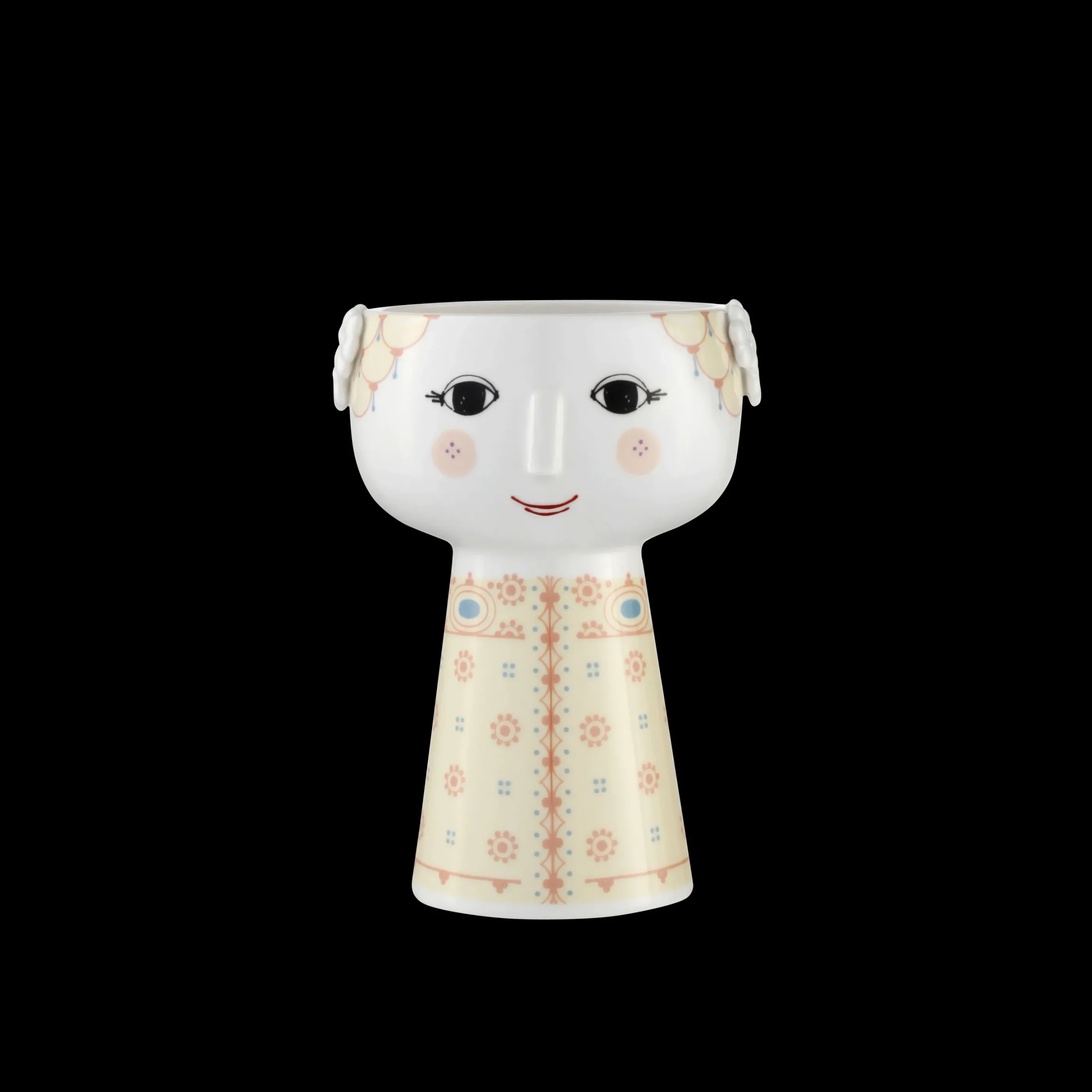 Bjørn Wiinblad Eva Vase H15 soft yellow