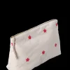 Daisy Karla Toalettveske 30x10x20 cm – Sand/Rød fra JUNA