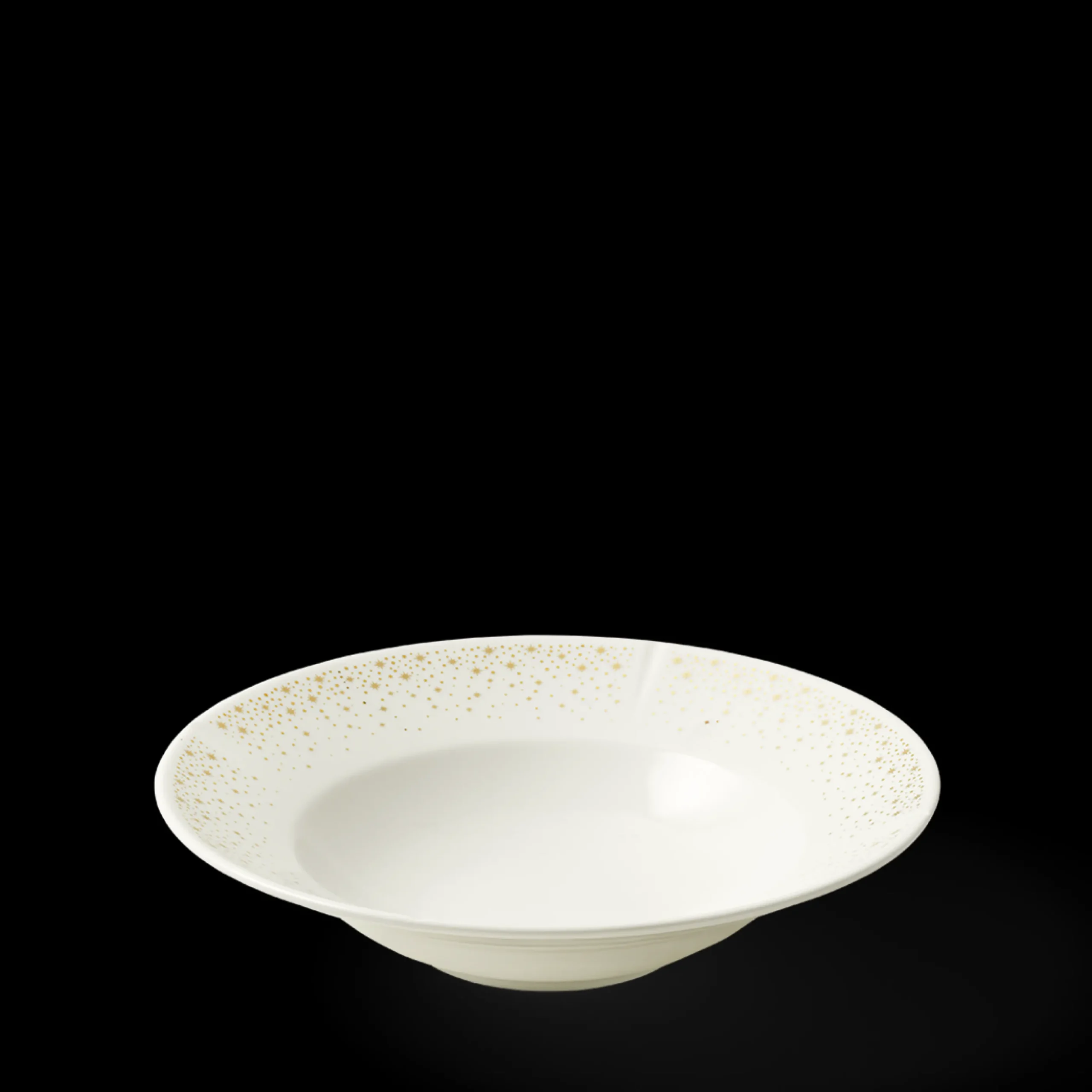 GC Moments Dyp tallerken Ø25 cm hvit med gull