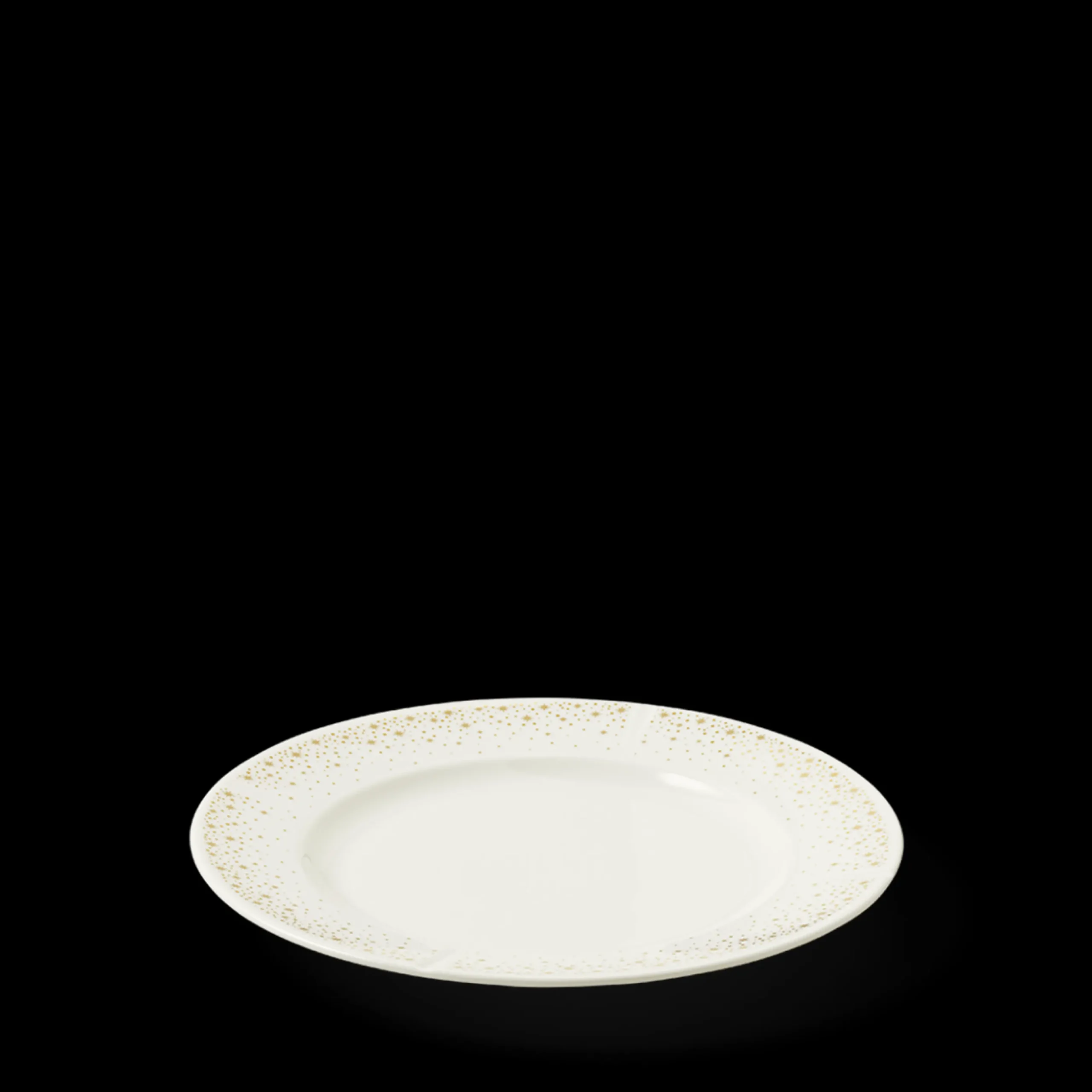 GC Moments Tallerken Ø23 cm hvit med gull