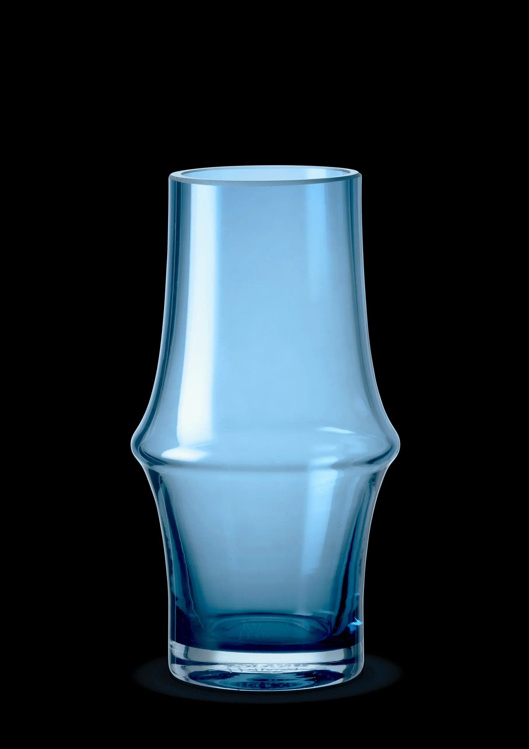 Holmegaard ARC Vase H15 mørk blå