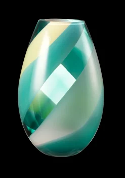 Holmegaard Archives Cocoon Vase H45 cm lake - Kjøp nå