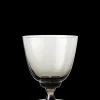 Holmegaard Flow Glass med stett 35 cl smoke - Kjøp her