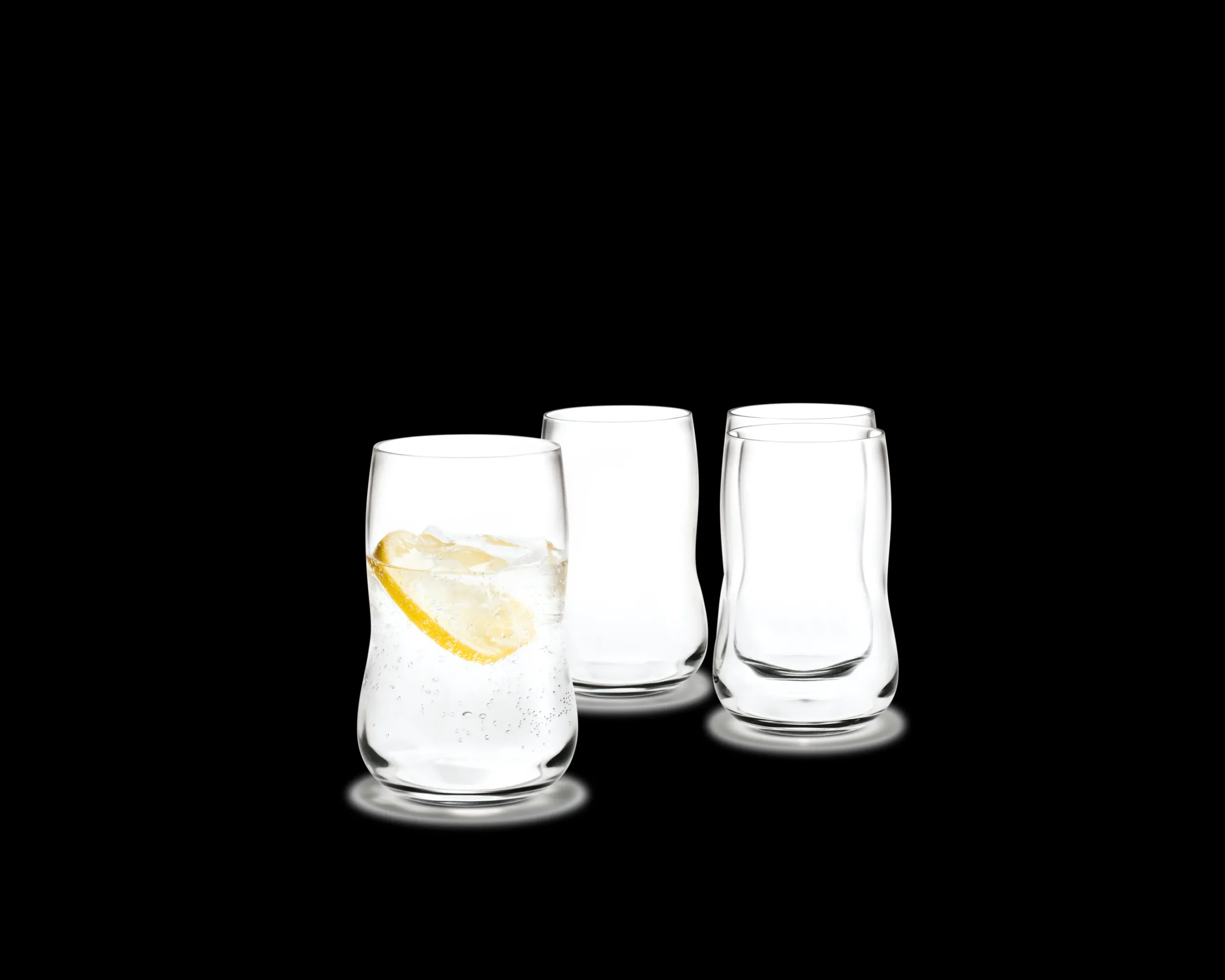 Holmegaard Future Vannglass 37 cl klar 4 stk.