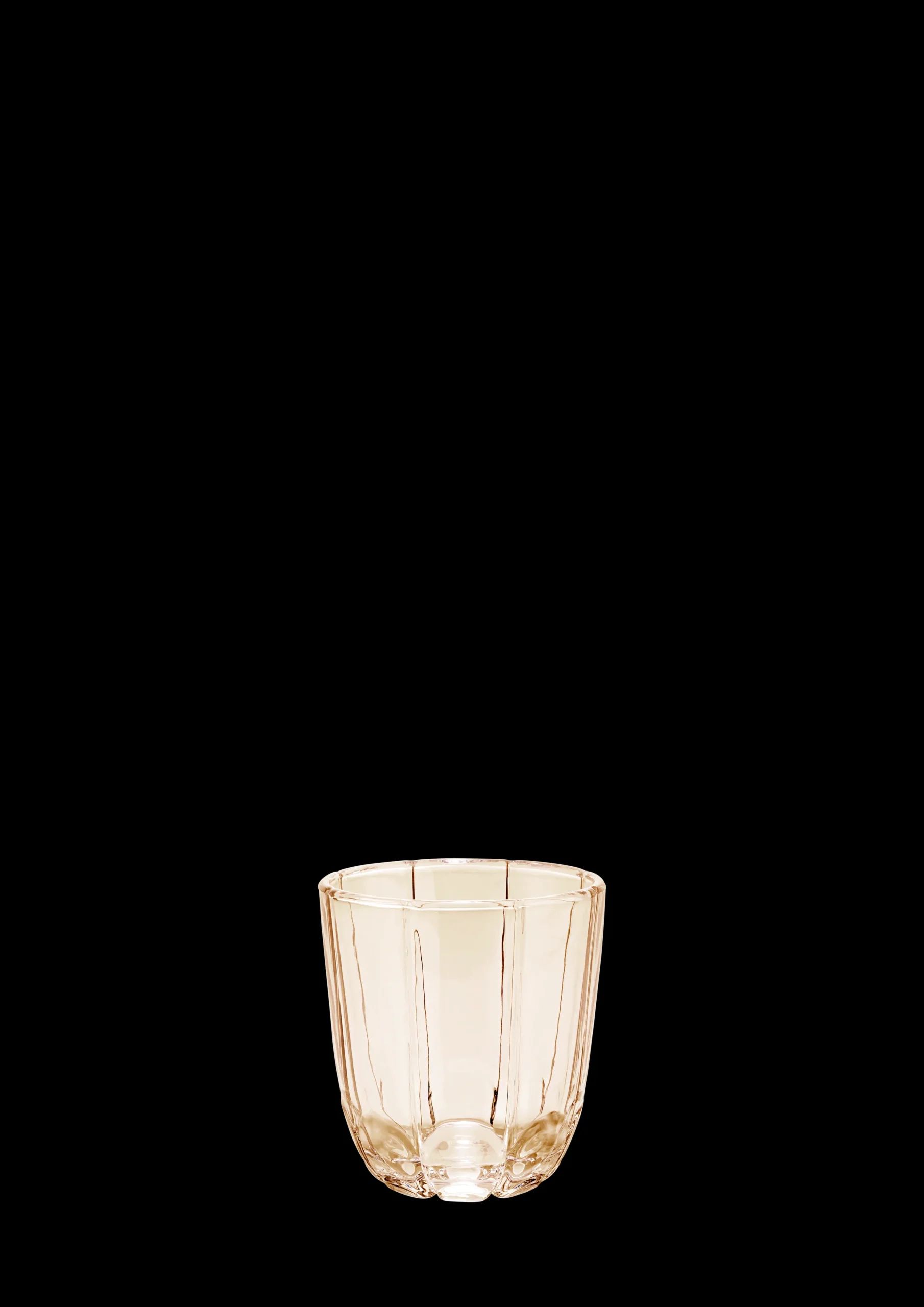 Holmegaard Lily Vannglass 32 cl toffee rose 2 stk.