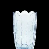 Holmegaard Lily Vase H19 cm blue iris - Kjøp med oss