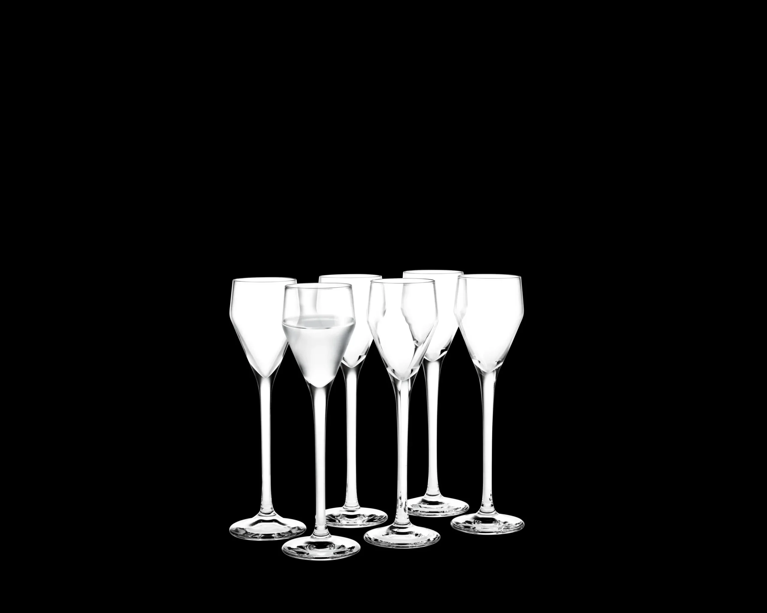 Holmegaard Perfection Drammeglass 5,5 cl klar 6 stk.