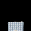 JUNA Bæk&Bølge Dalila Toiletbag 20x14 cm Lys blå/Hvit