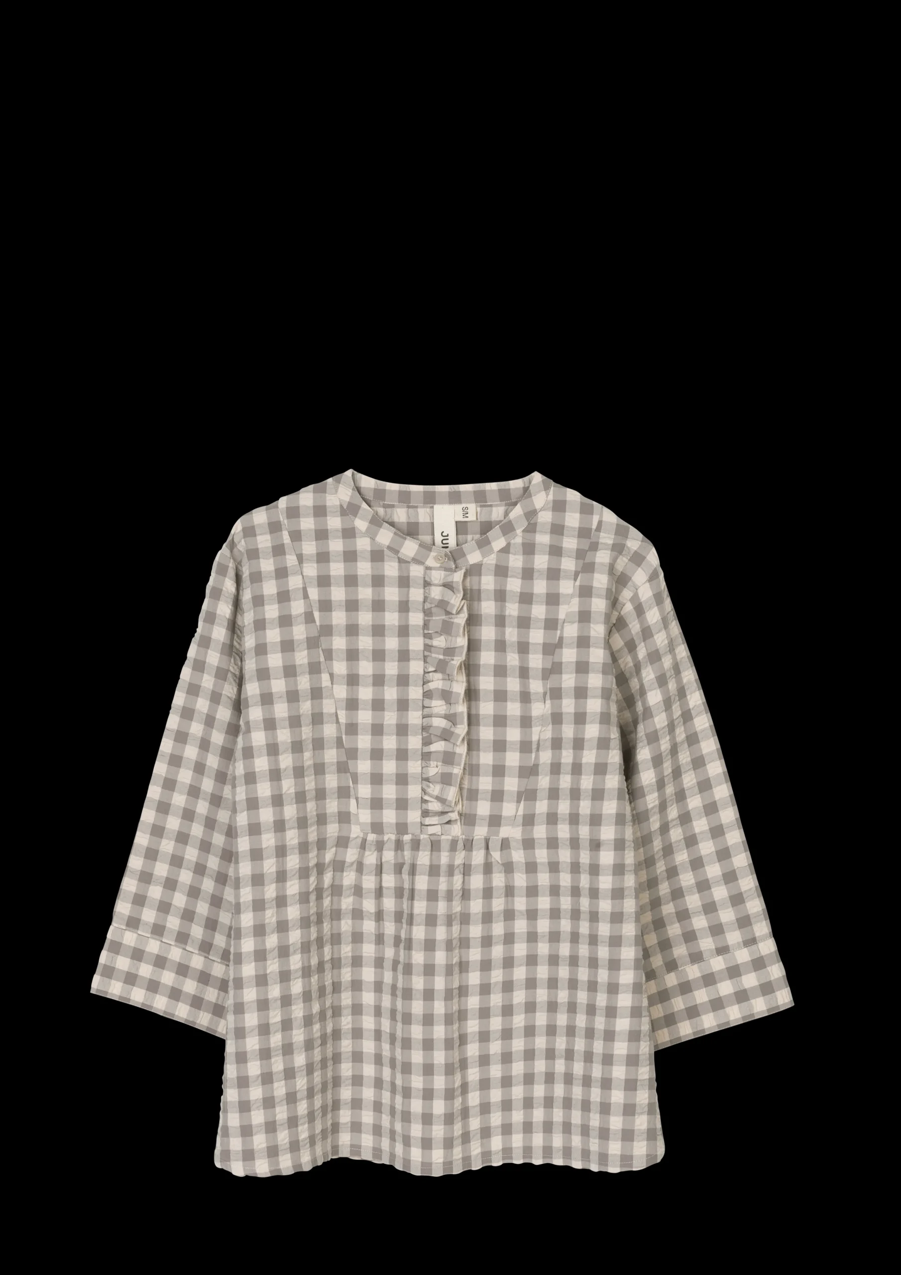 JUNA Bæk&Bølge Irene shirt XS grå/bjørk
