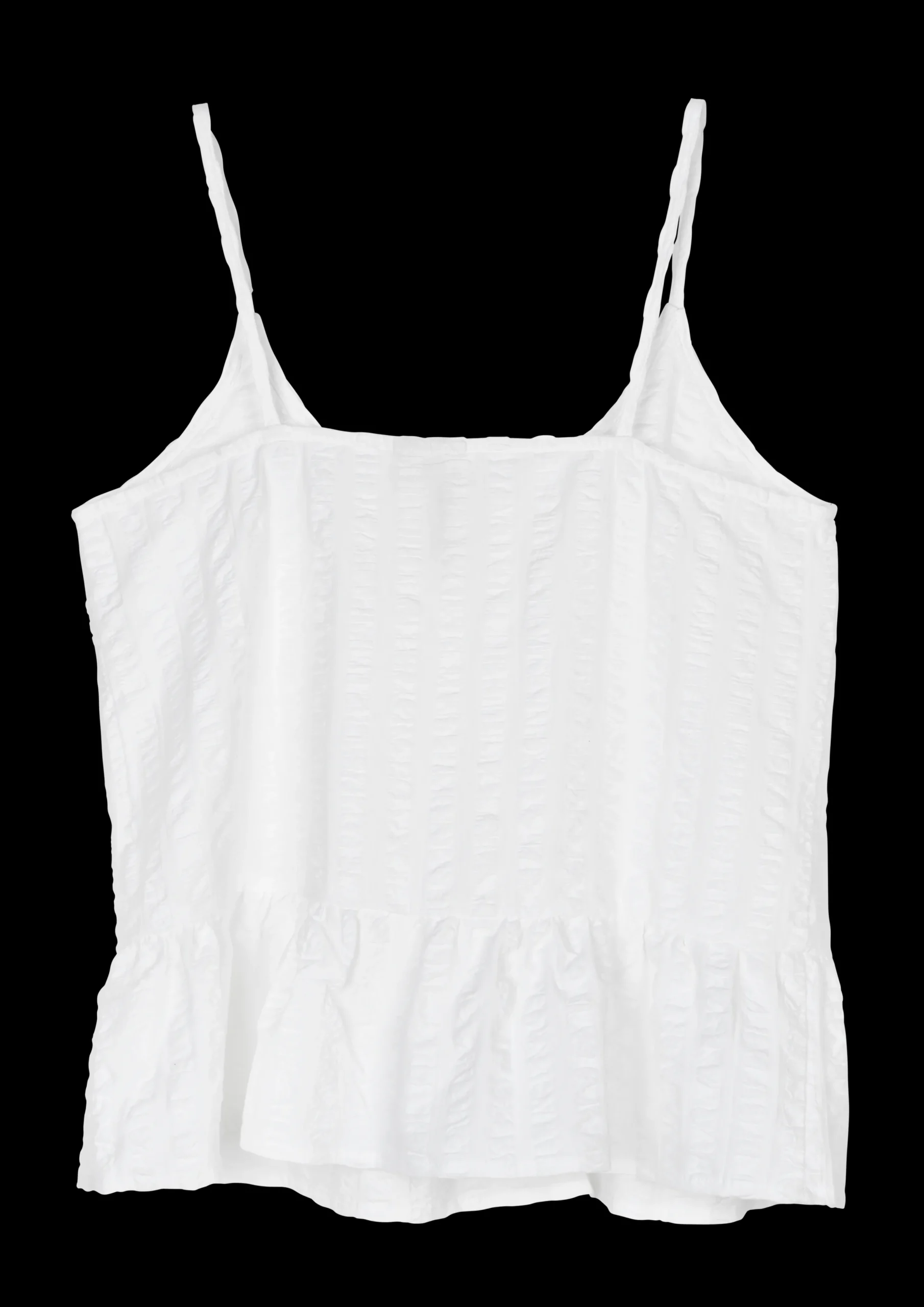 JUNA Bæk&Bølge Liv chemise S/M hvit/hvit