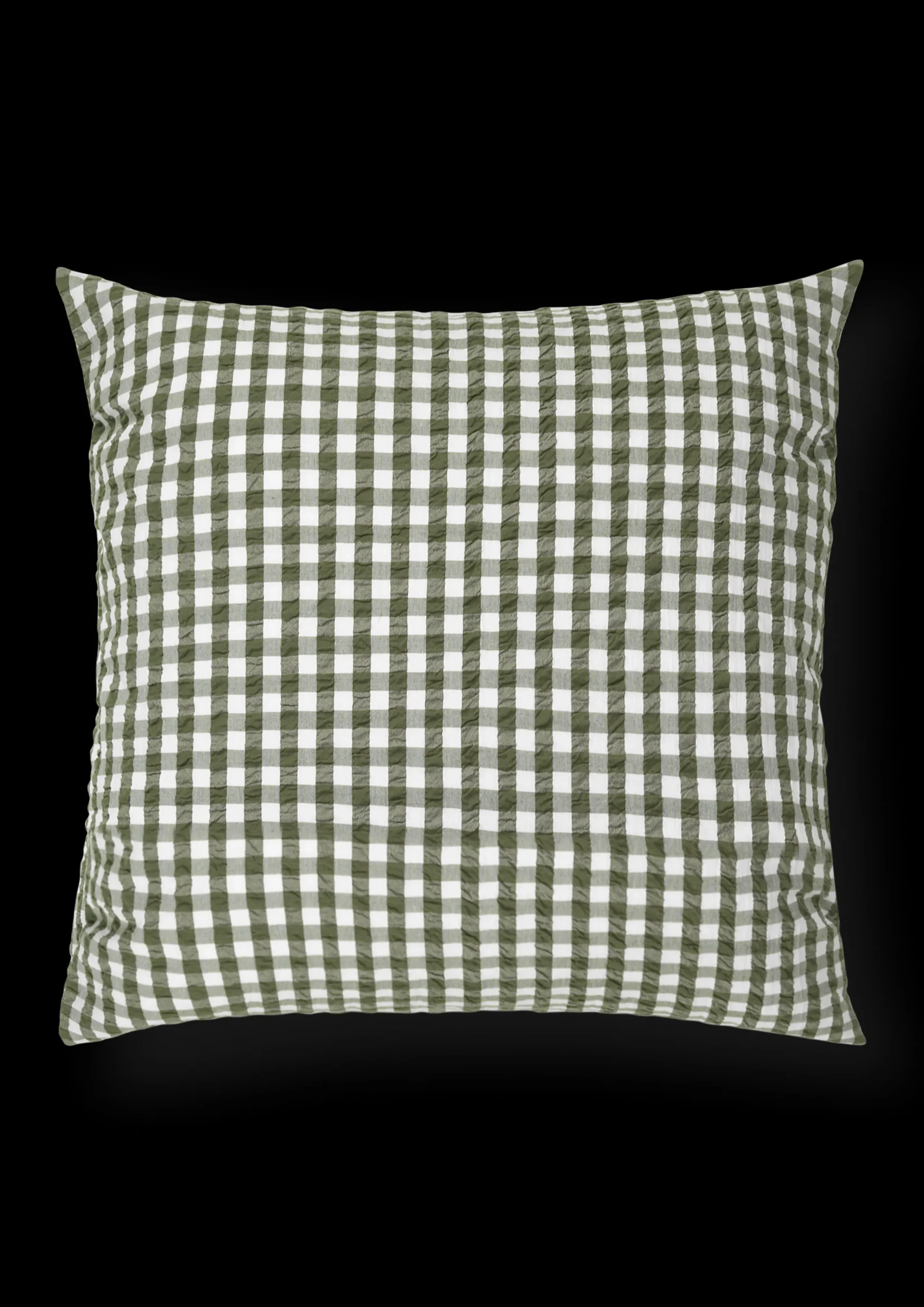 JUNA Bæk&Bølge Putetrekk 63x60 cm grønn/hvit DK
