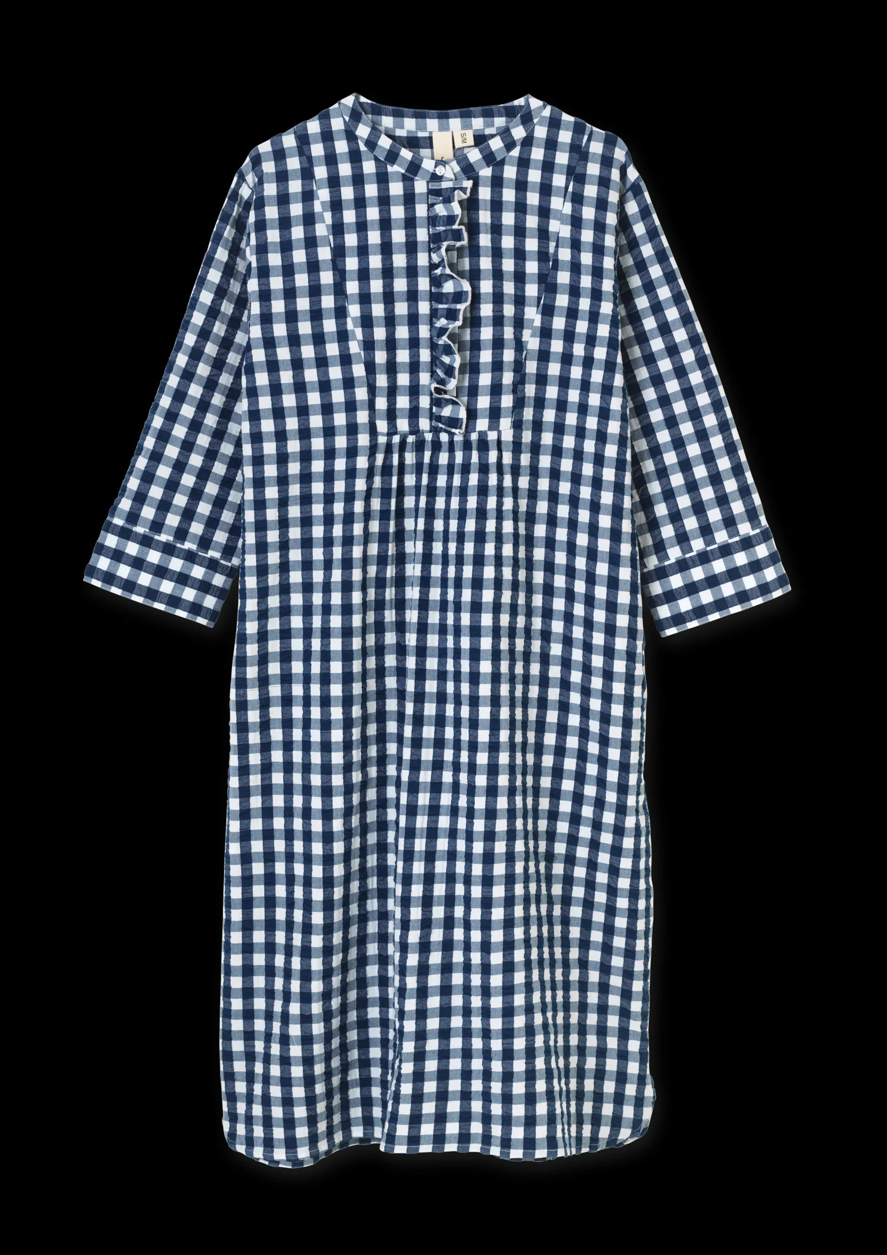 JUNA Bæk&Bølge Sonja dress XS mørk blå/hvit