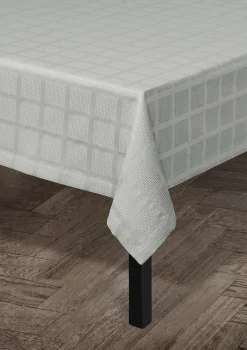 JUNA Brick Damaskduk 150x370 cm grå