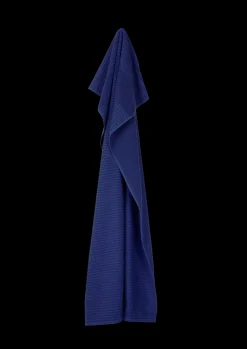 JUNA Check Håndkle 70x140 cm marineblå