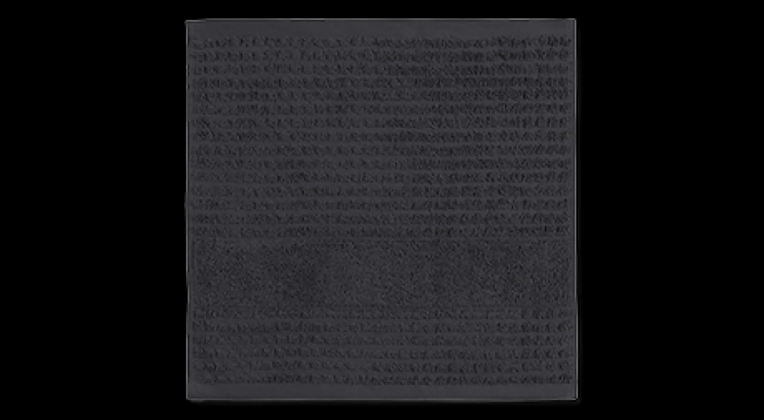 JUNA Check Vaskeklut 30x30 cm mørk grå