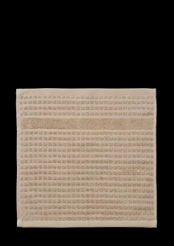 JUNA Check Vaskeklut 30x30 cm sand