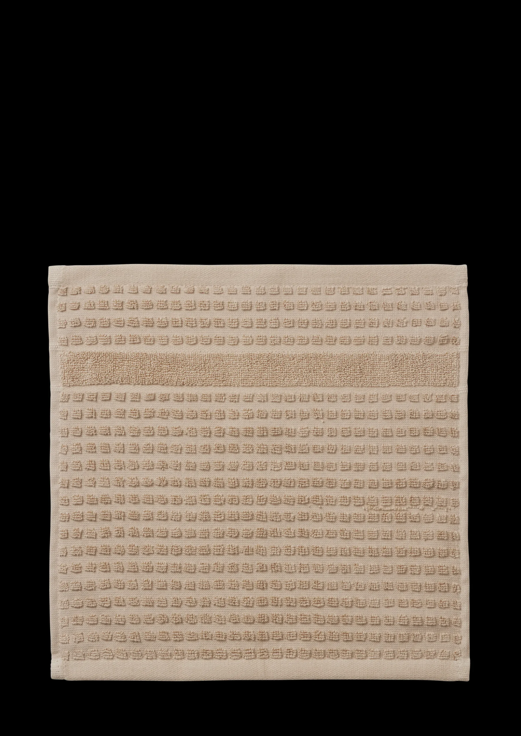 JUNA Check Vaskeklut 30x30 cm sand