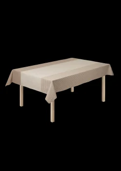 JUNA Lines Duk 150x220 cm sand