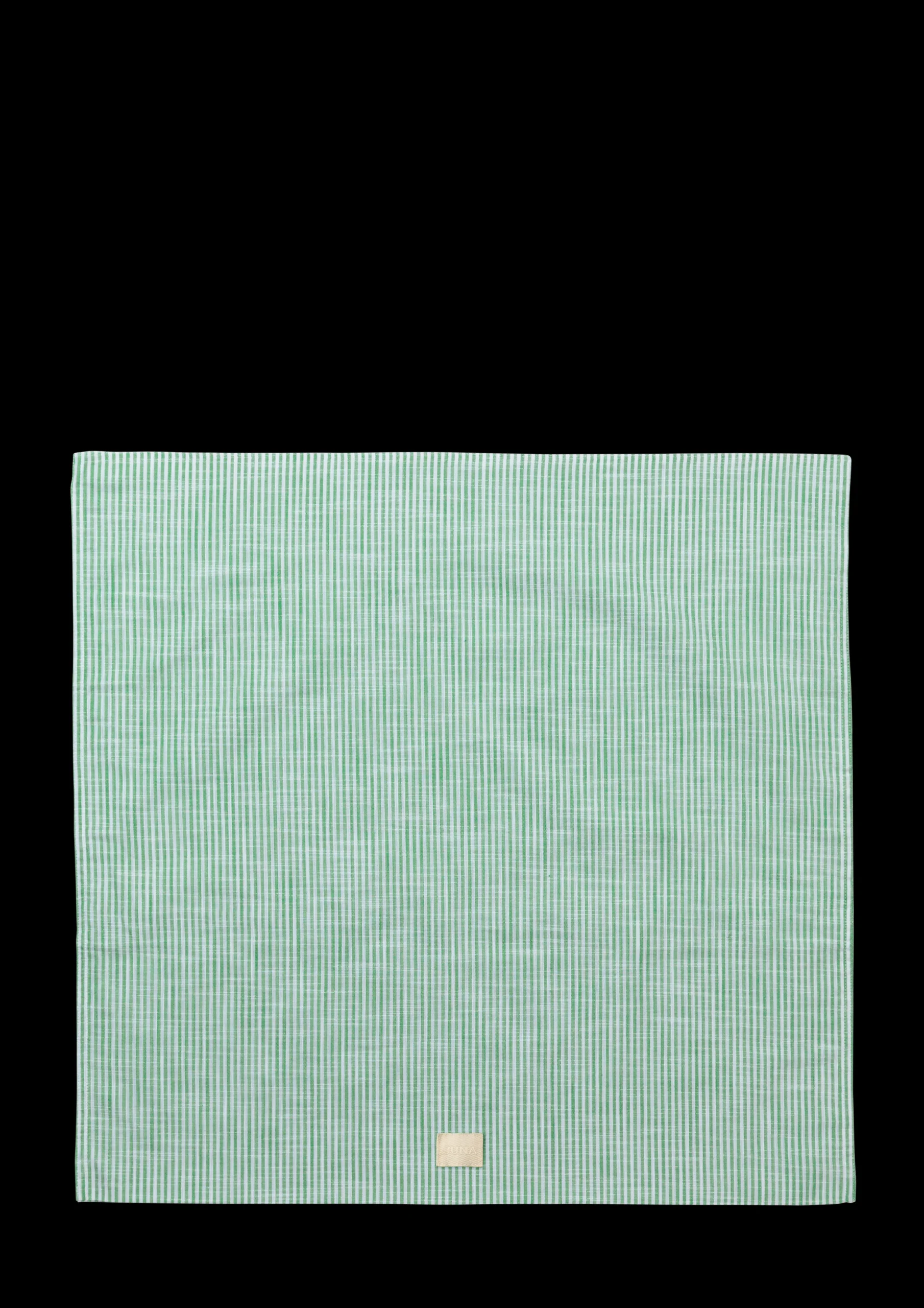 JUNA Monochrome Lines Putetrekk 63x60 cm grønn/hvit DK