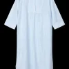 JUNA Monochrome Lines Sonja dress XS lys blå/hvit