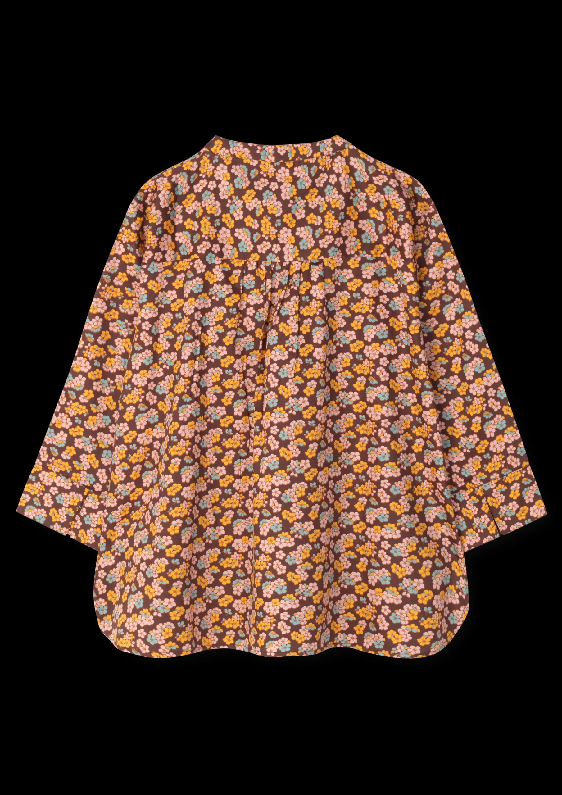 JUNA Pleasantly Irene shirt XS sjokolade