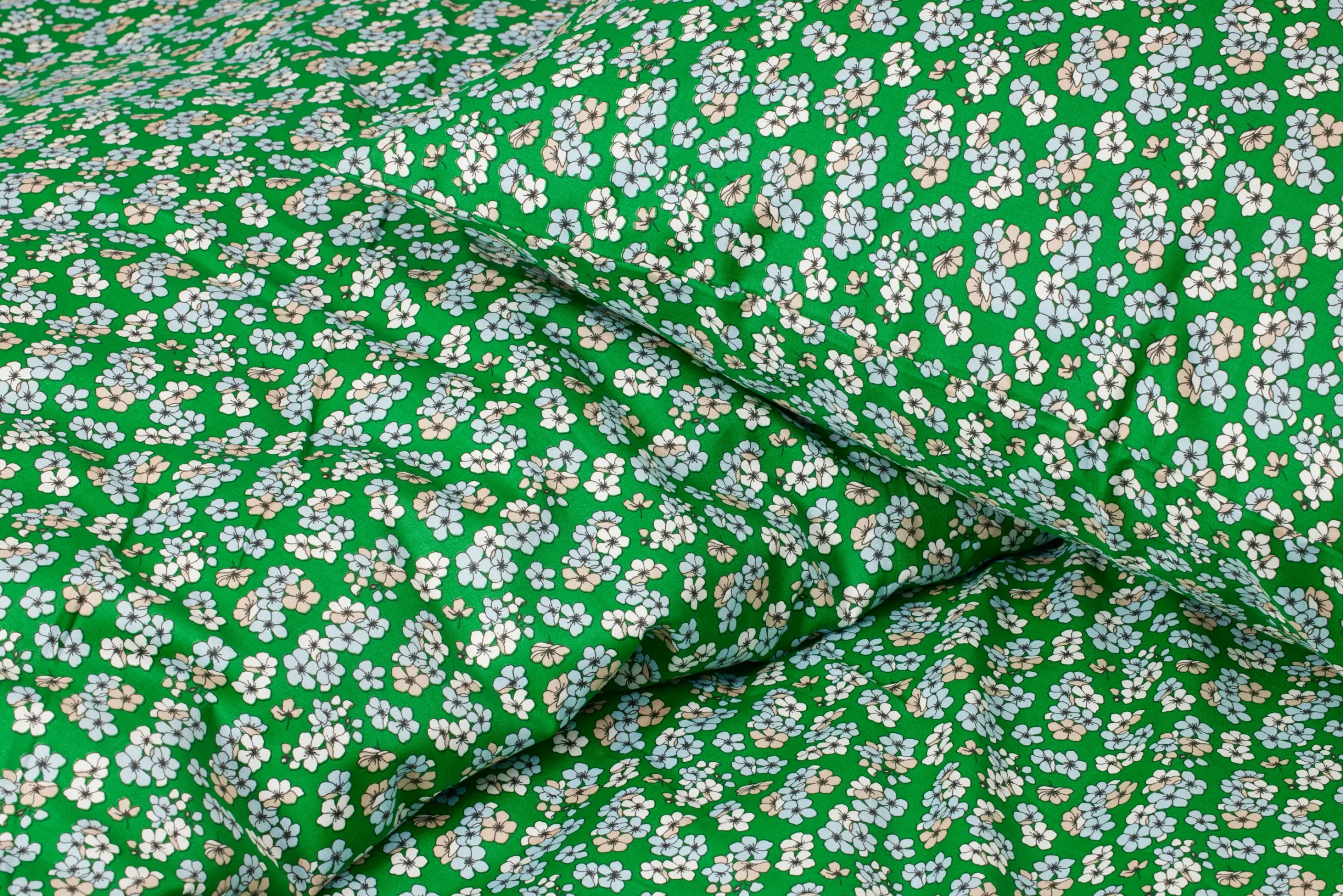 JUNA Pleasantly Sengetøy 140x200 cm grønn DK - Kjøb her