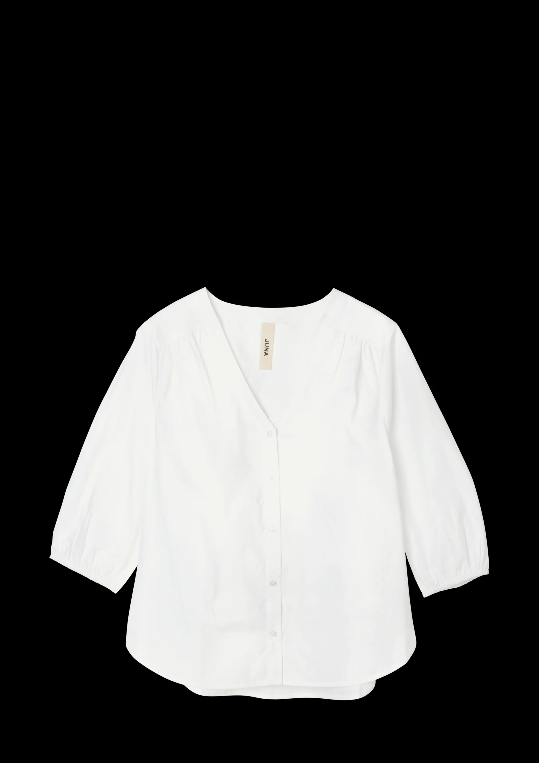 JUNA Soft Adele shirt XS hvit