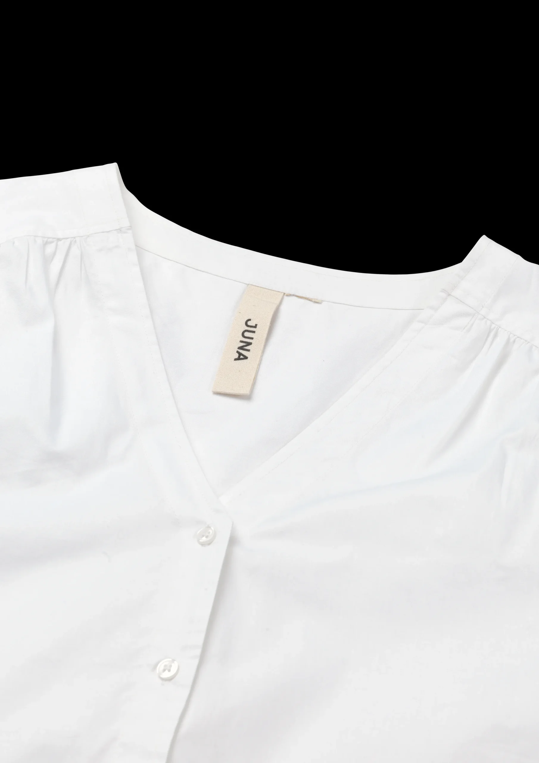 JUNA Soft Adele shirt XS hvit