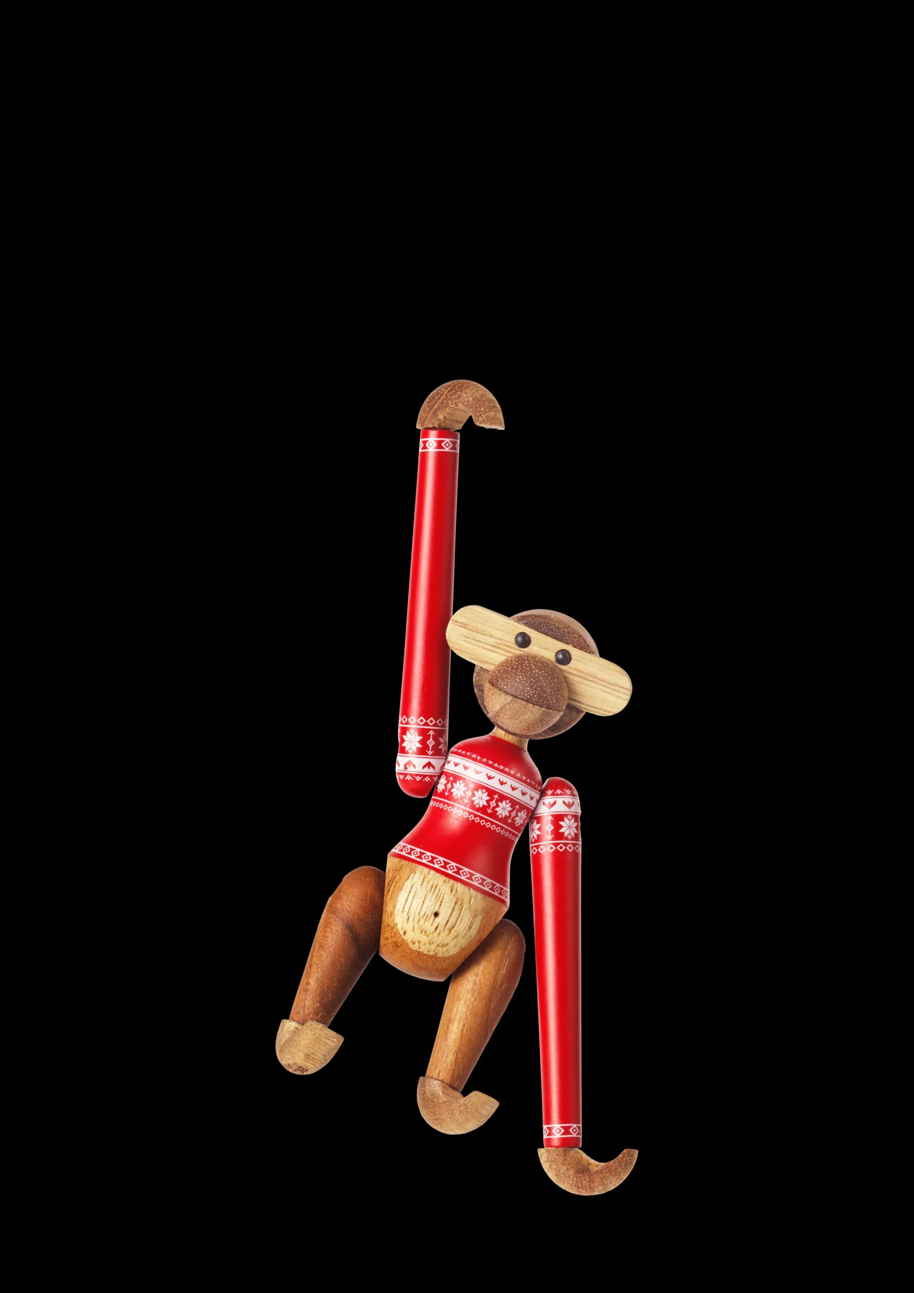 Kay Bojesen Ape Christmas Jumper 2024 mini teak/limba