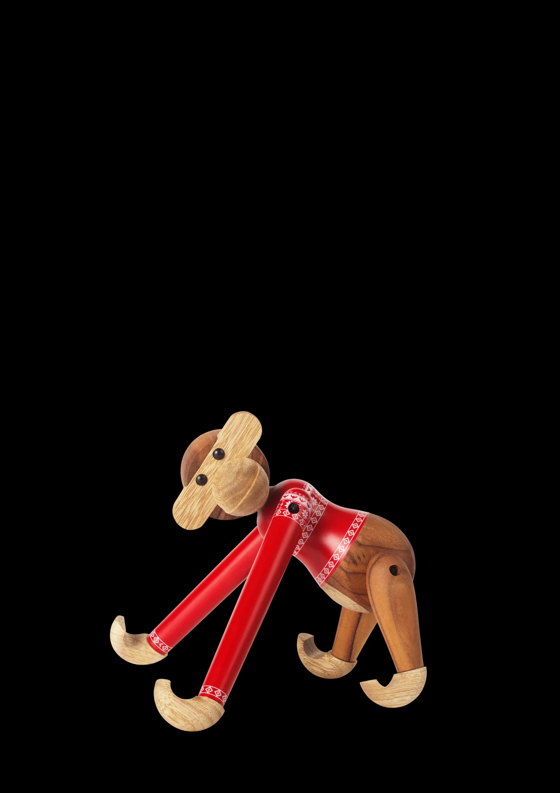 Kay Bojesen Ape Christmas Jumper 2024 liten teak/limba