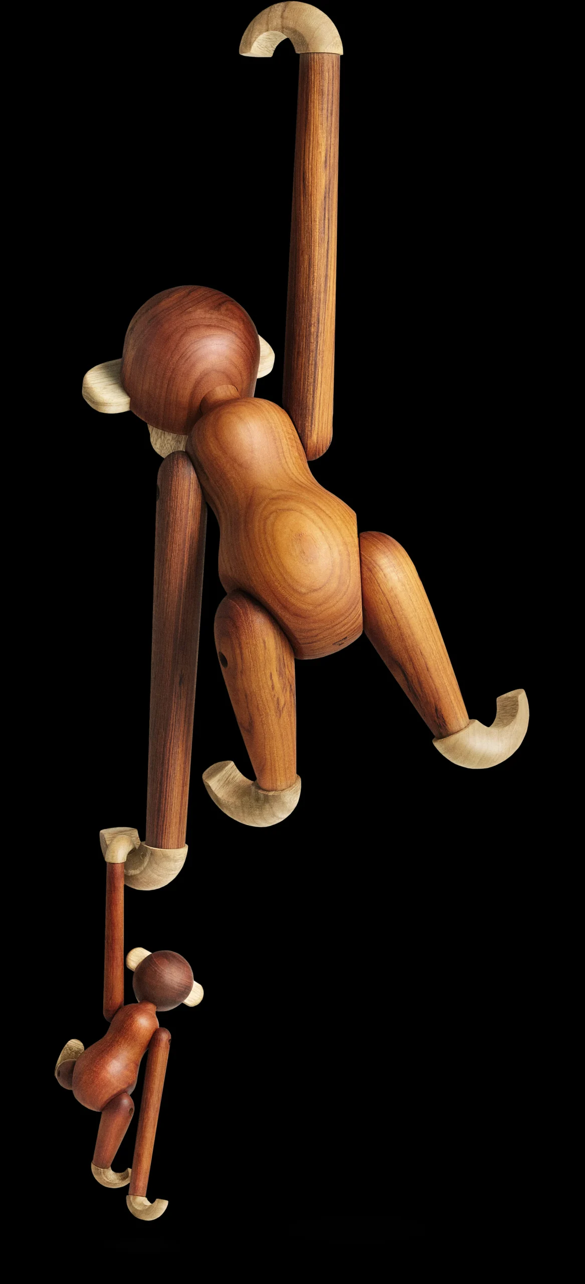Kay Bojesen Ape stor teak/limba