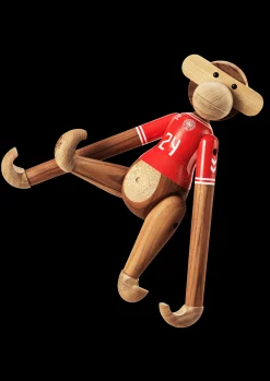 Kay Bojesen Ape x DBU Mann 2024 stor teak/limba