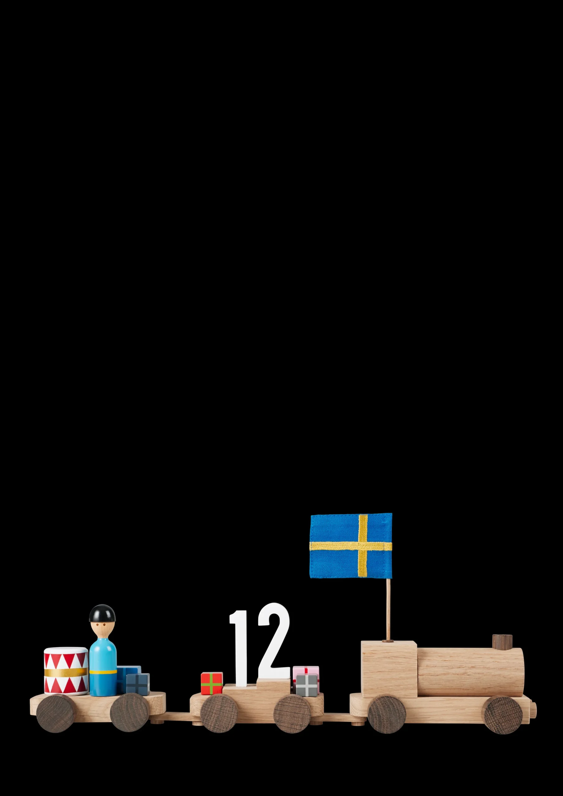 Kay Bojesen bursdagstog, svensk, eik/røkt eik – Kjøp her