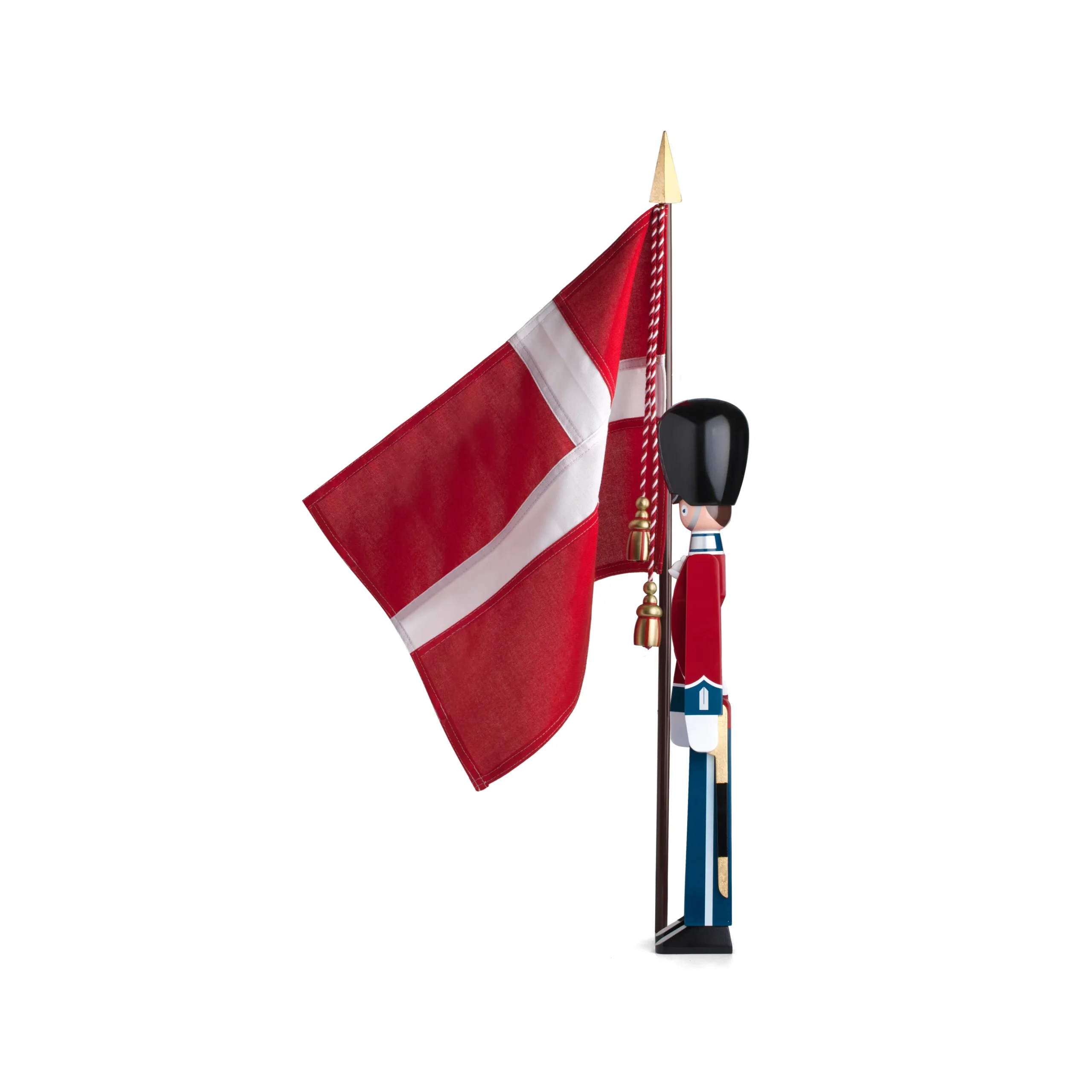 Kay Bojesen Fanebærer medium rød/blå/hvit