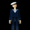 Kay Bojesen Marine mørk blå/hvit