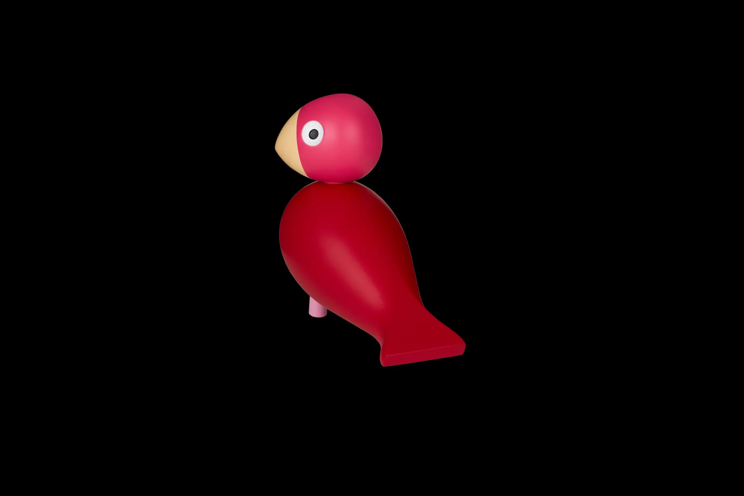 Kay Bojesen Year Bird Flora 2024 H12.5 cm pink - Kjøp nå