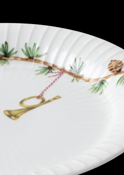 Kähler Hammershøi Christmas Tallerken Ø19 cm hvit m. deko