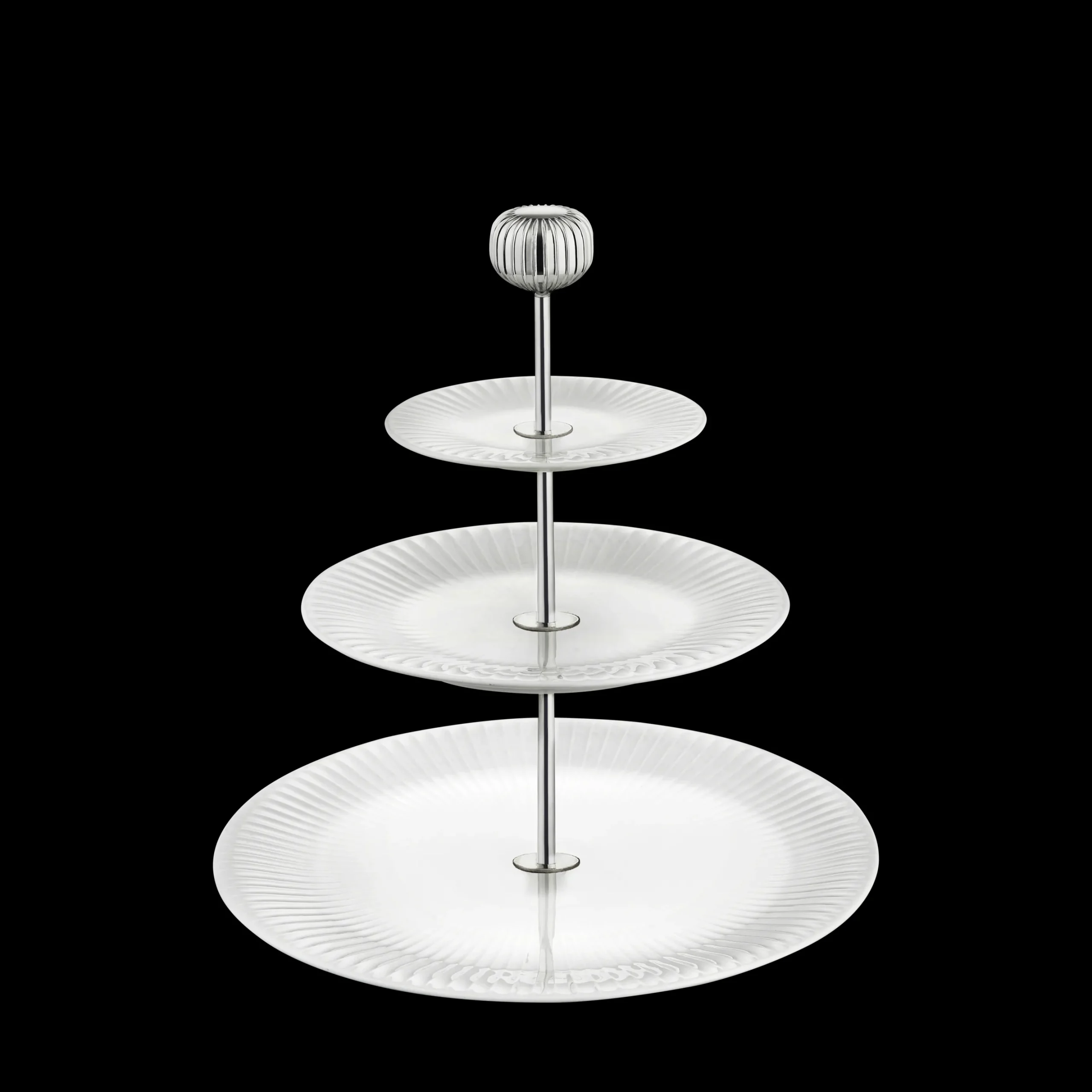 Kähler Hammershøi Etasjefat Ø28 cm hvit (18004)