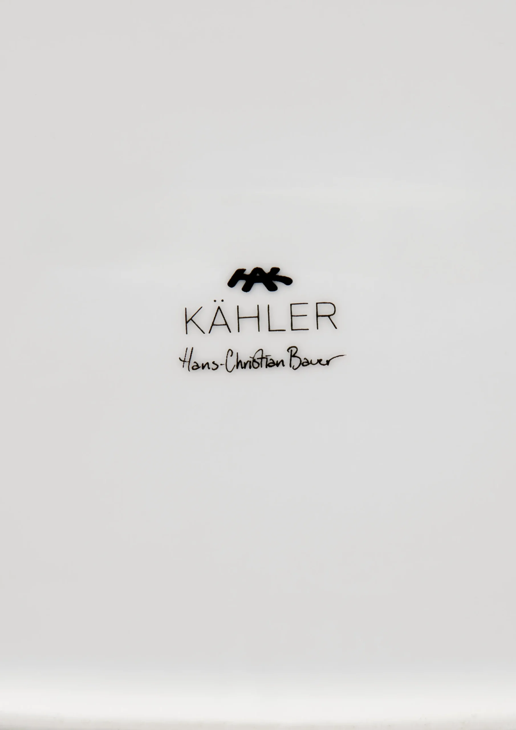 Kähler Hammershøi Ovnsfast fat 32x24 cm hvit