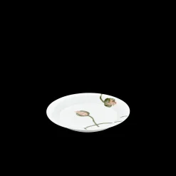 Kähler Hammershøi Poppy Tallerken Ø19 cm hvit m. deko
