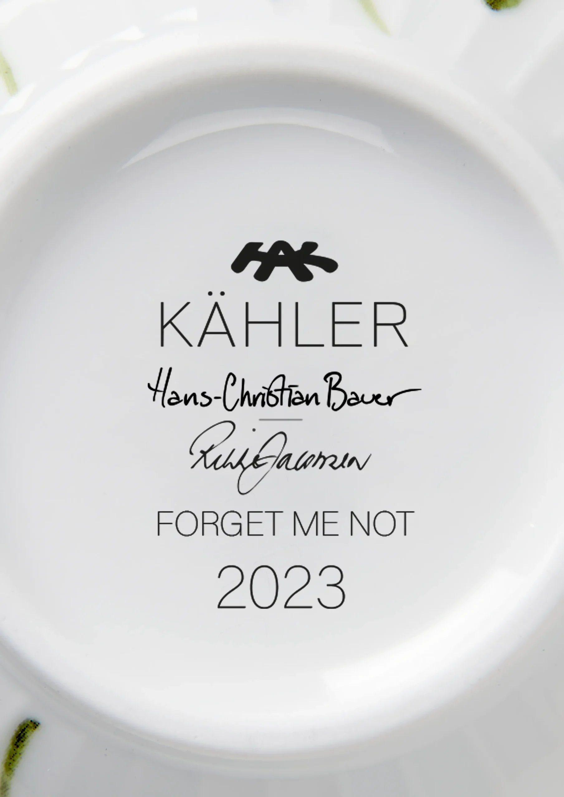 Kähler Hammershøi Summer Krus 33 cl forget me not - Kjøb her