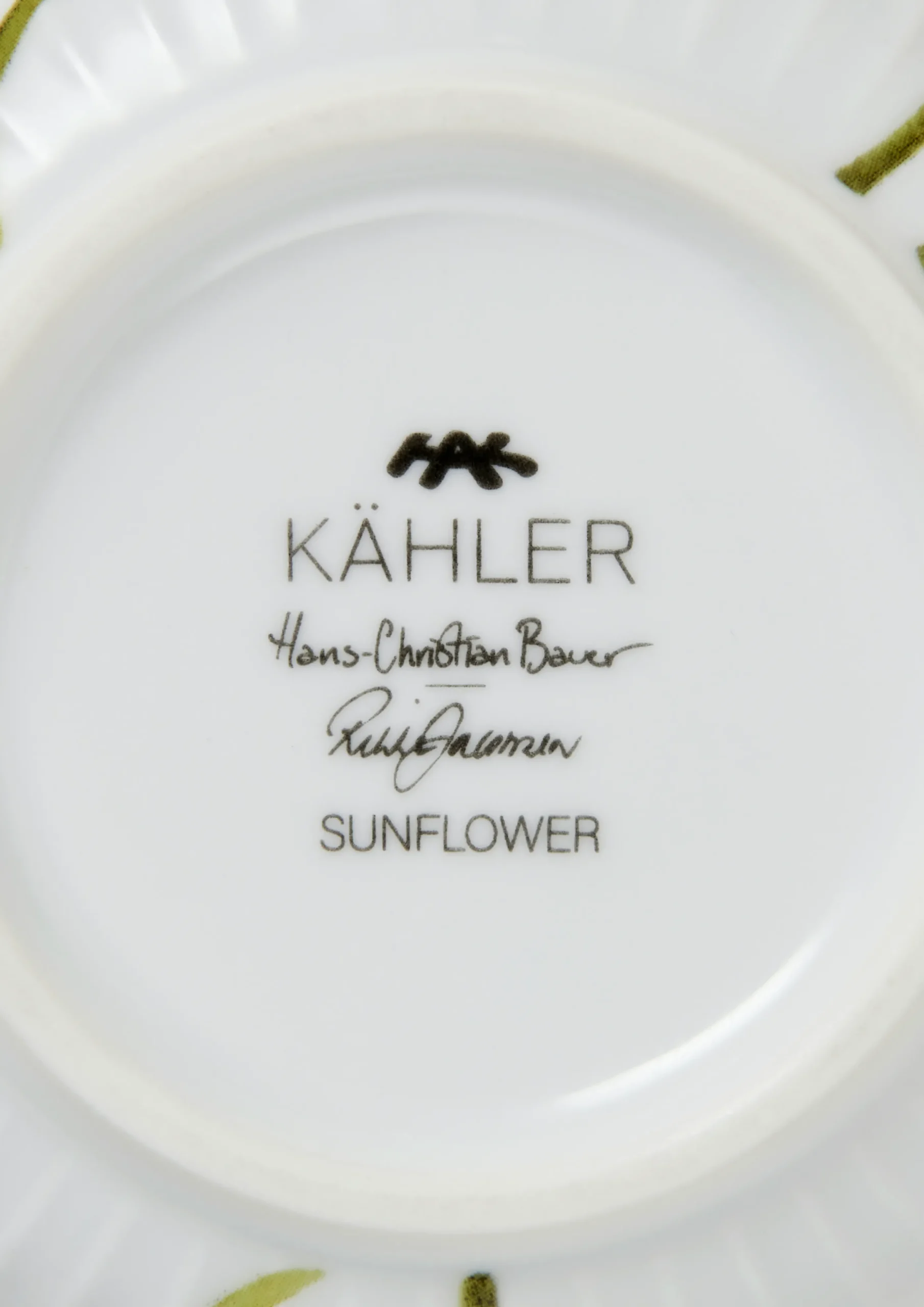 Kähler Hammershøi Summer Skål Ø12 cm sunflower - Kjøp nå