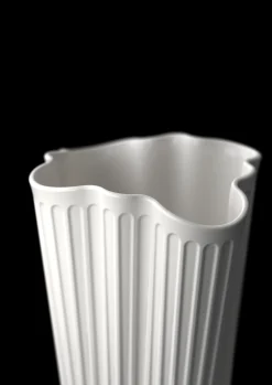 Kähler Hammershøi Unfold Vase H20.5 cm hvit