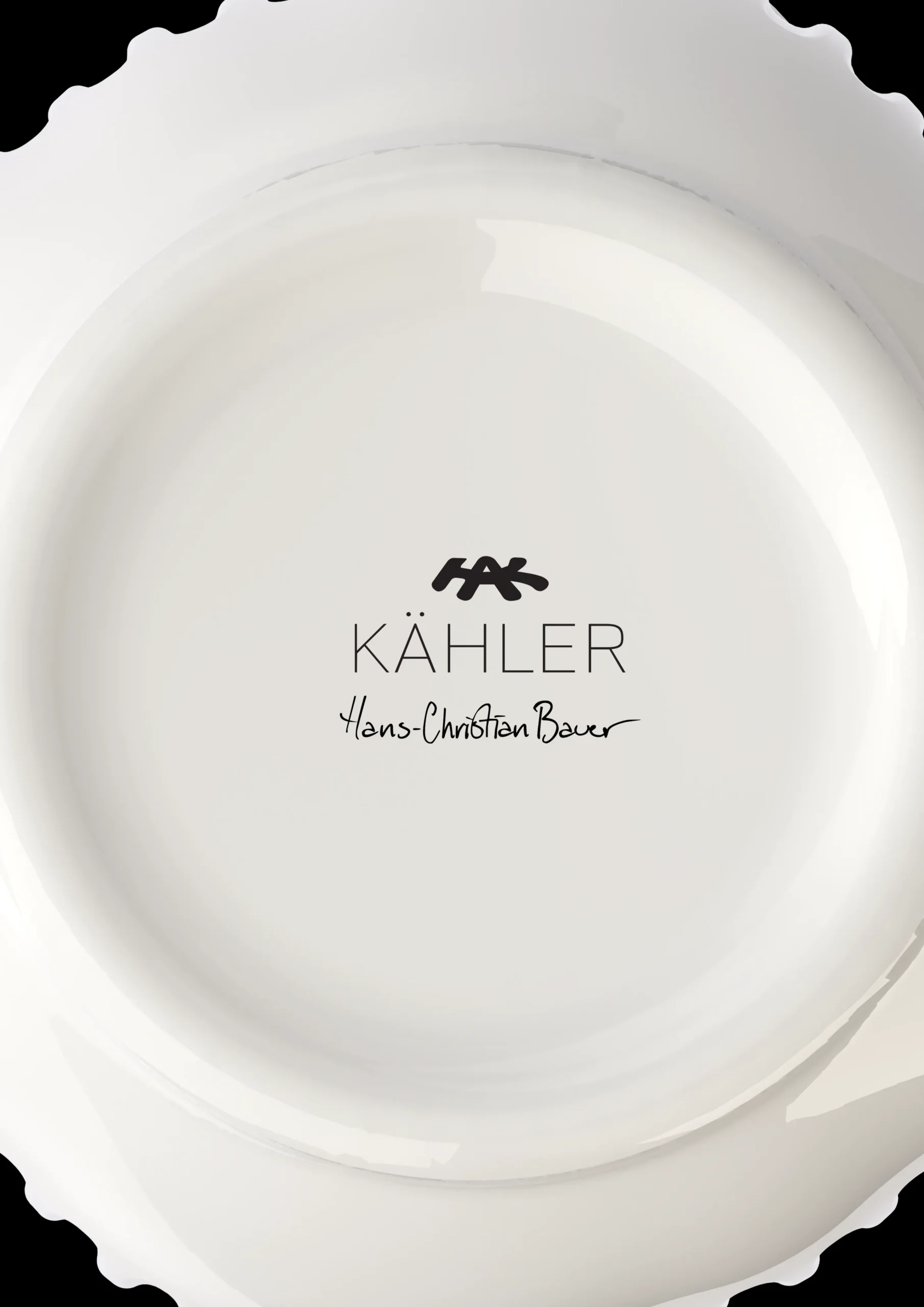 Kähler Hammershøi Unfold Vase H20.5 cm hvit