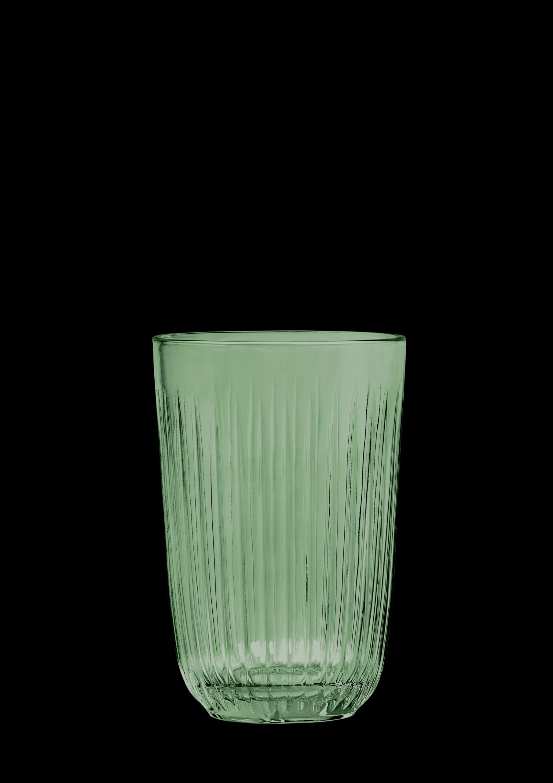 Kähler Hammershøi Vannglass 37 cl grønn 4 stk.