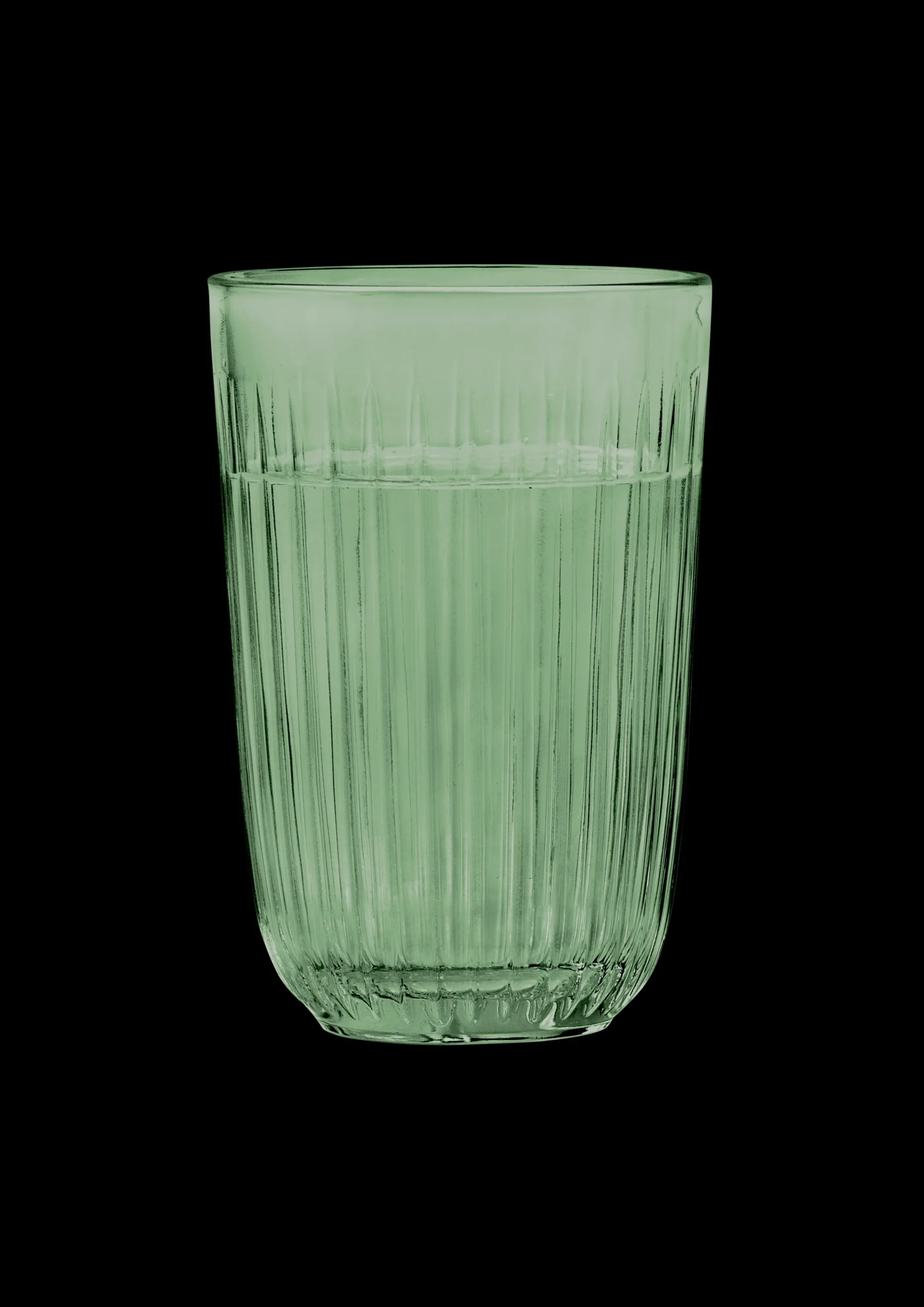 Kähler Hammershøi Vannglass 37 cl grønn 4 stk.