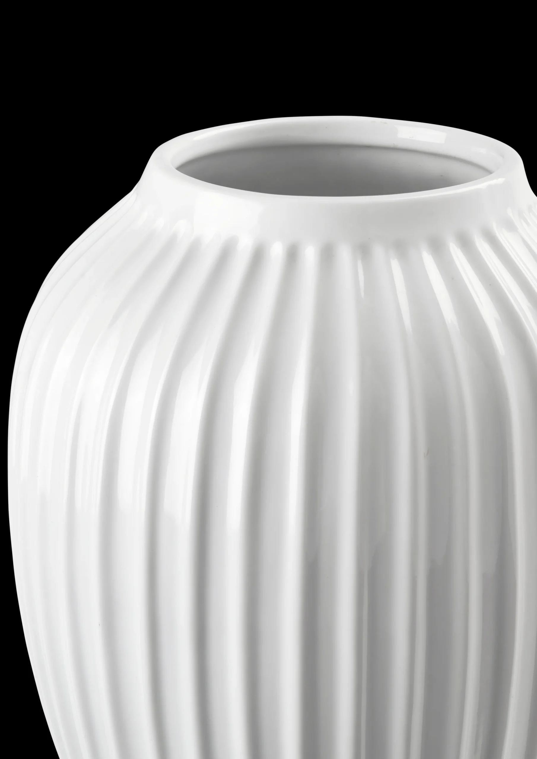 Kähler Hammershøi Vase H25.5 hvit (15385)